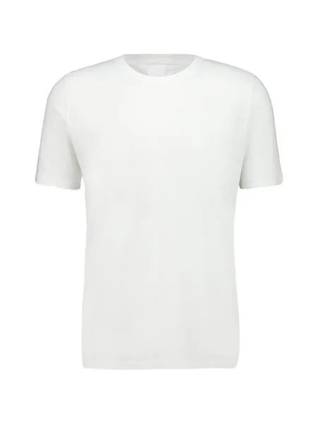 Tricou 120% Lino scurt alb