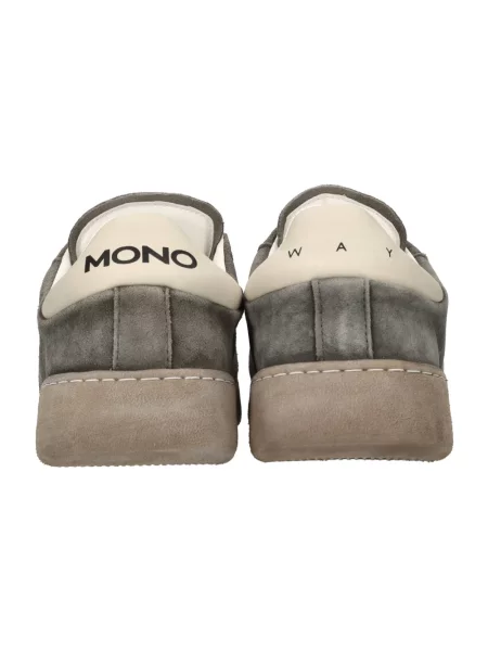 Sneakersy Monoway skórzane zielone