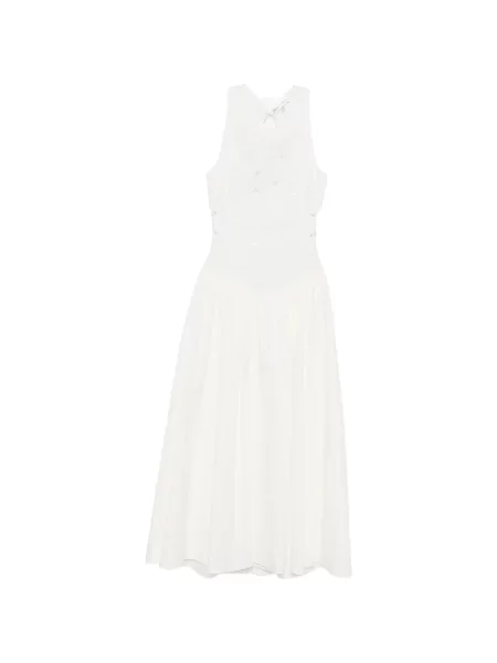 Rochie midi Frankies Bikinis alb