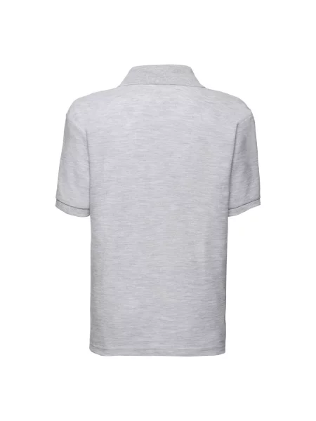 Tricou polo copii Fruit Of The Loom gri