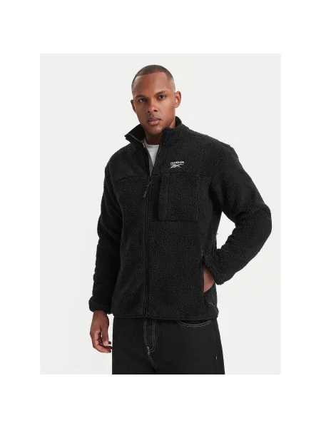 Fleece φλις φούτερ Reebok μαύρο