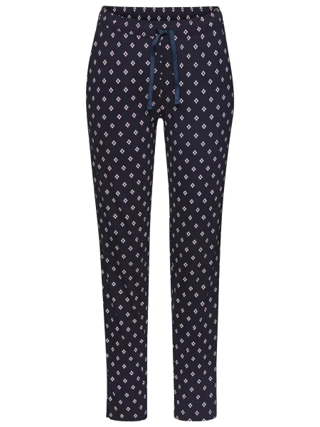 S.Oliver Pantaloni de pijama bleumarin / deschis roz