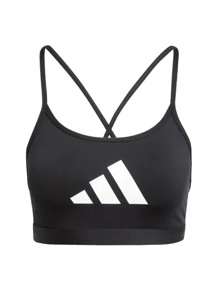 ADIDAS PERFORMANCE Sportovní podprsenka Aeroreact / bílá černá