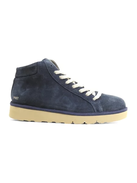 Sneakersy Panchic skórzane niebieskie