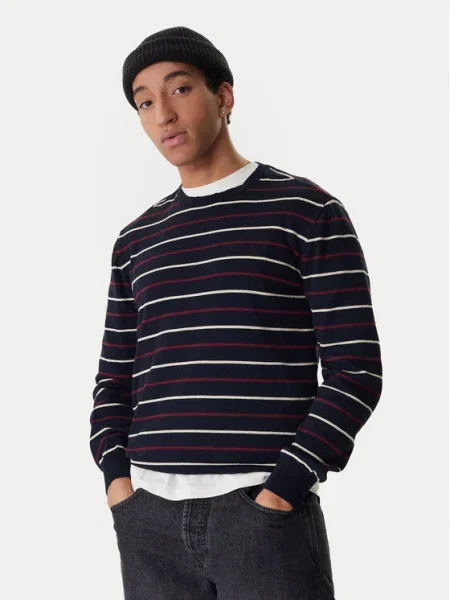 Element Pulover Icon Embroidery Bleumarin