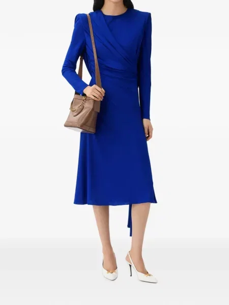 Rochie Versace din jerseu albastru