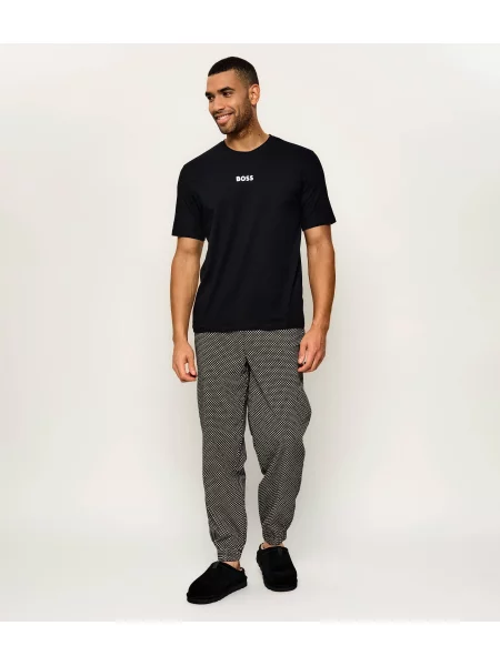 BOSS BLACK Pijama Easy alb