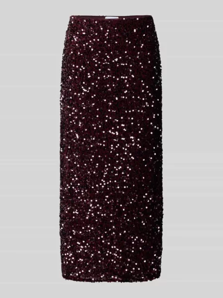 Spódnica midi z wysokim stanem i cekinami model ‘FAITH’ Vila