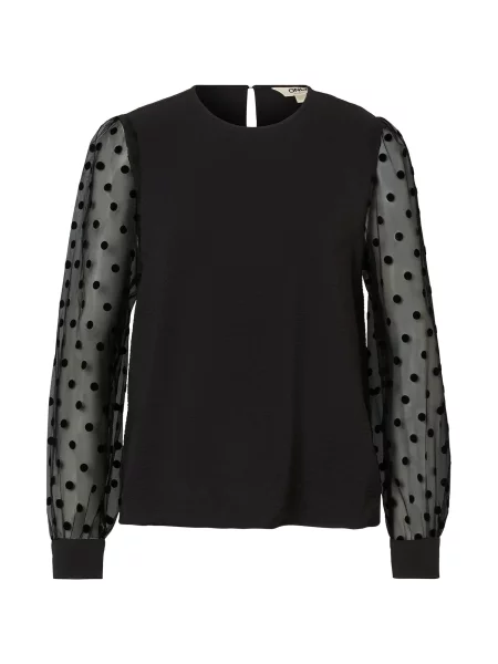ONLY Bluză ONLMETTE' negru