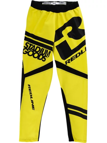 Pantaloni Redline galben