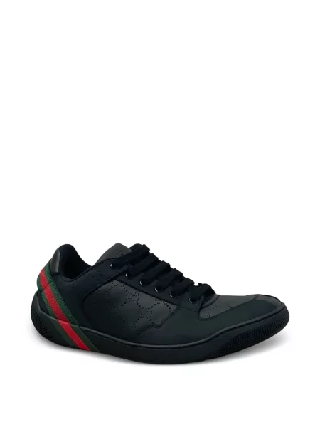 Sneakerși Gucci Screener cu dungi negru