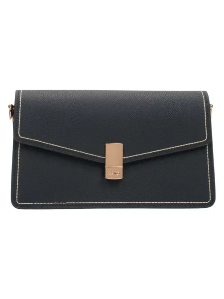 Torebka skórzana Estro skórzana czarna