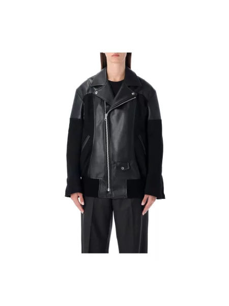 Kurtka skórzana Junya Watanabe czarna