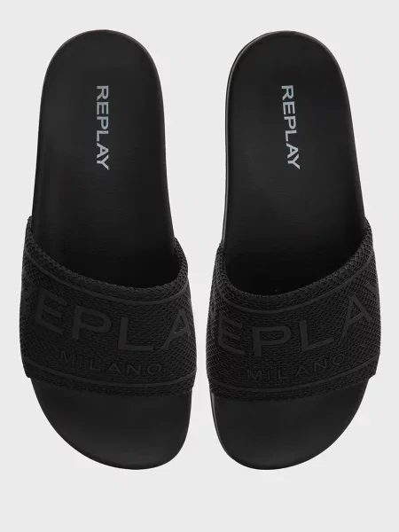 Шльопанці Replay чорні