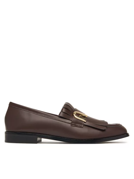 Pantofi loafer Furla maro