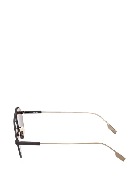 Ochelari de soare Zegna negru