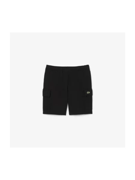 Pantaloni scurți Lacoste negru