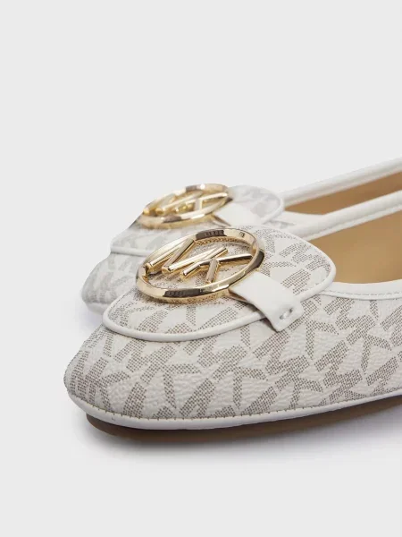Балетки Michael Kors белые