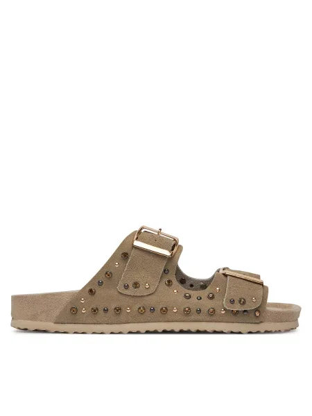 Шлепанцы Deezee бежевые