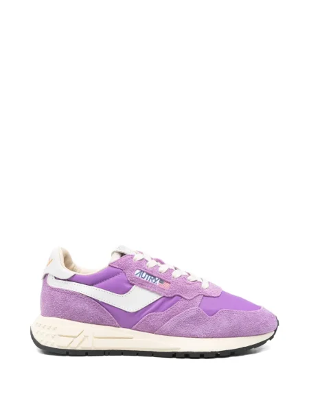 Sneakerși Autry din piele de căprioară violet