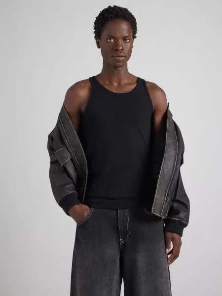 JACK & JONES Tričko JWHACAPULCO čierna biela