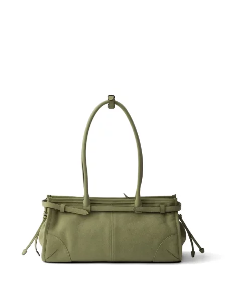 Geantă Prada din piele verde