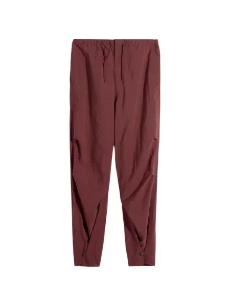 Pantaloni Lemaire plisate roșu