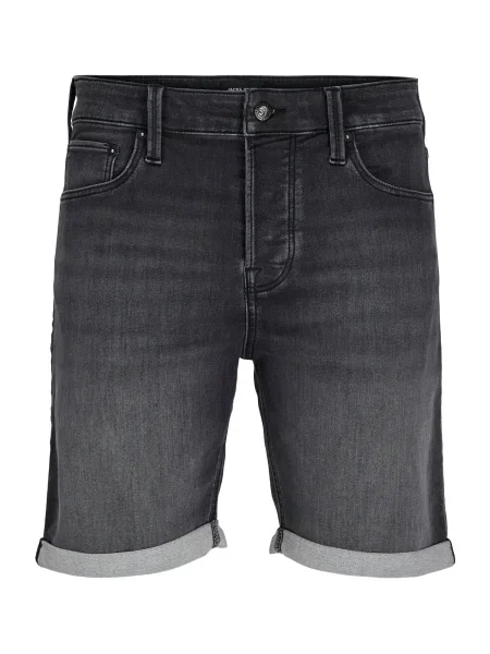 Jack & Jones Plus Džíny JJIRick JJIcon džínovina černá