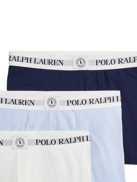 Chiloți Polo Ralph Lauren din țesătură twill cu autograf cu glugă albastru