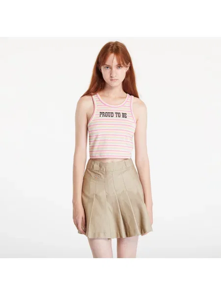 Top Converse Proud To Be Cropped Tank Top Multicolor XS