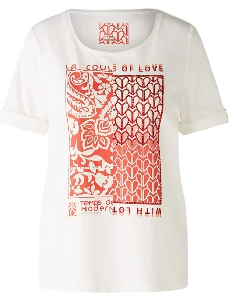 Футболка Oui біла