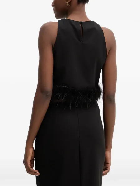 Decupat top Haveone cu pene negru