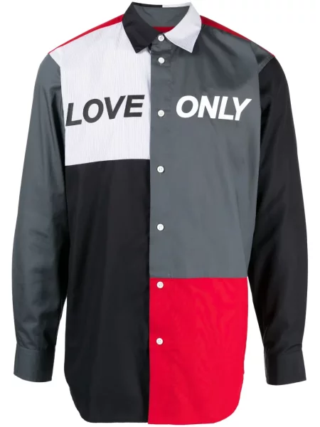 Koszula Ports V z nadrukiem czerwona