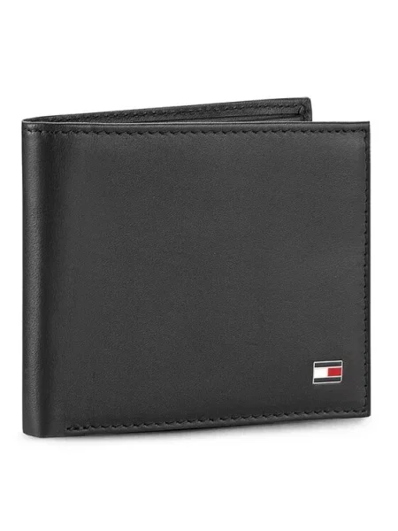 Portofel Tommy Hilfiger Eton Mini Cc Wallet negru