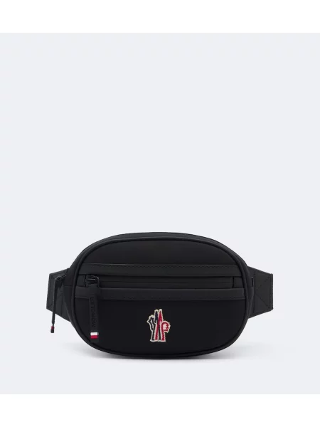 Curea Moncler Grenoble cu autograf negru