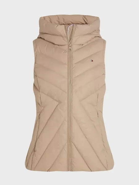 Пуховий жилет Tommy Hilfiger бежевий