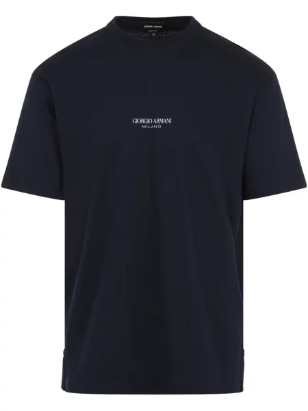 Tricou Giorgio Armani albastru