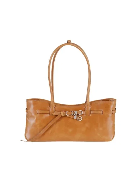 Torebka Marge Sherwood z przetarciami brązowa