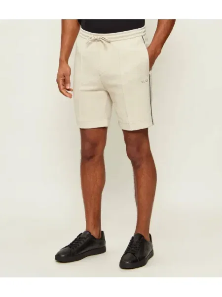 BOSS Green Pantaloni scurți bărbați bej