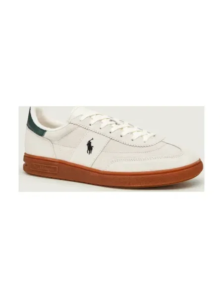 Polo Ralph Lauren Sneakers Bedford PP Alb bej