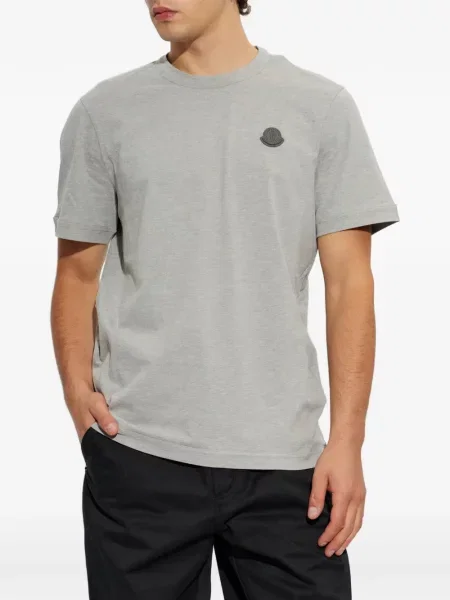 Tricou Moncler cu autograf gri