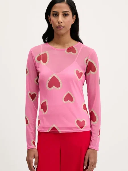 Never Fully Dressed bluză roz