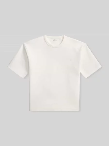 T-shirt o kroju loose fit z mieszanki bawełny Polo Ralph Lauren biała