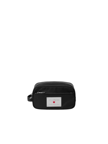 Kosmetyczka Love Moschino czarna