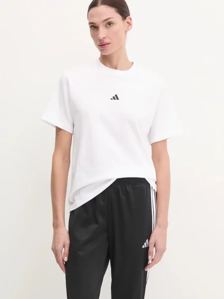 Tricou Adidas cu autograf alb