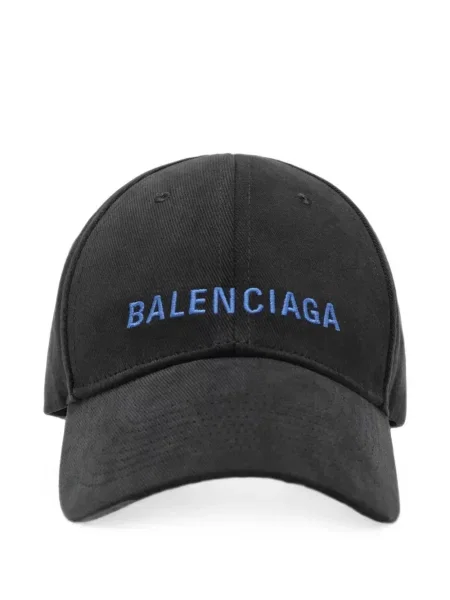 Șapcă Balenciaga cu autograf negru