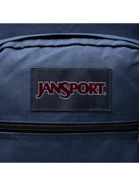 Jansport rucsac albastru marin mare neted marină