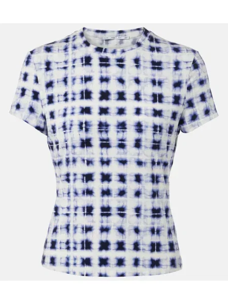 Džerzej tričko Proenza Schouler s potlačou biela