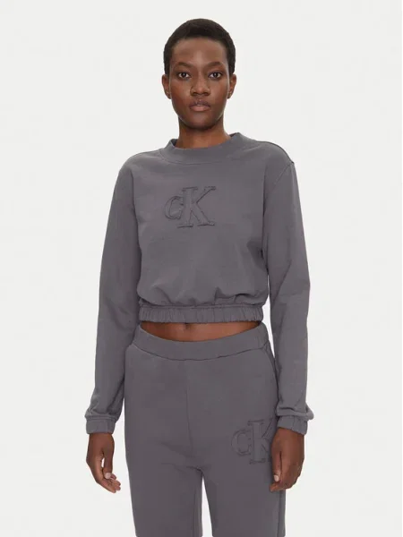 Calvin Klein Jeans mikina sivá