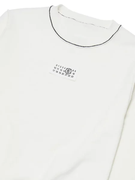 Sweter dziecięcy Mm6 Maison Margiela biały